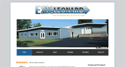 Desktop Screenshot of ewleonard.com